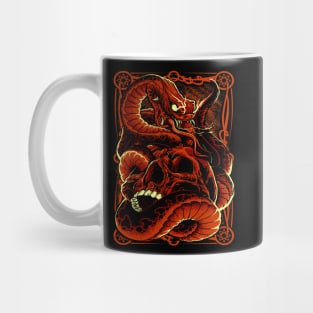 Skull with Snake 02 Mug